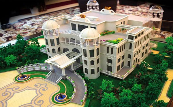 农业城关城关沙盘模型的应用