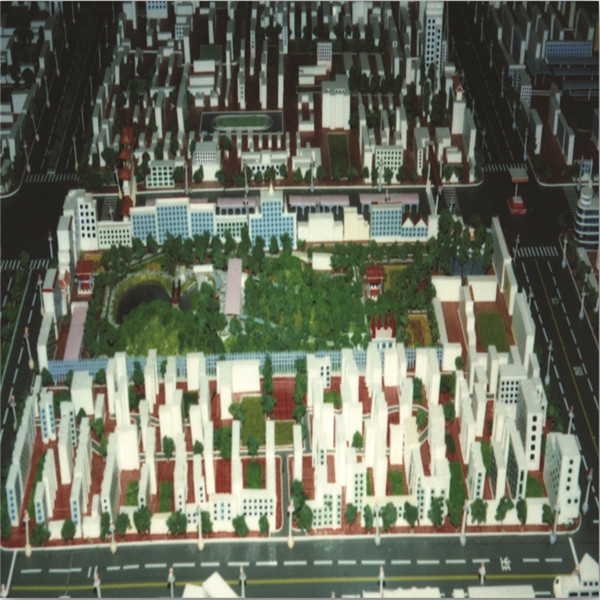 武威市城关规划模型