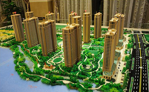 城关楼盘模型怎么制作
