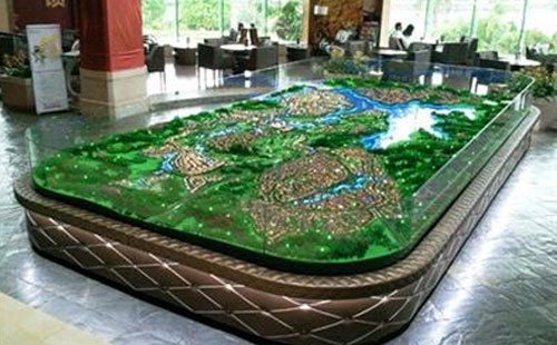 制作城关城关沙盘模型需要注意细节